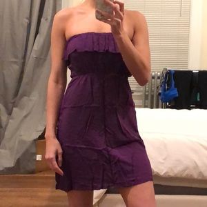 Purple sleeveless dress size M